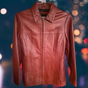 ♦️ Genuine Leather Mossimo Jacket ♦️